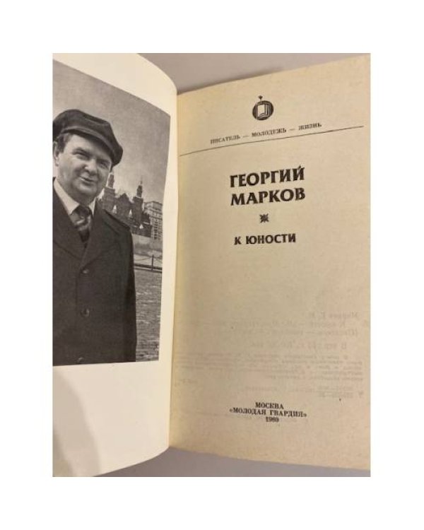 Дополнительное изображение книги «К юности »