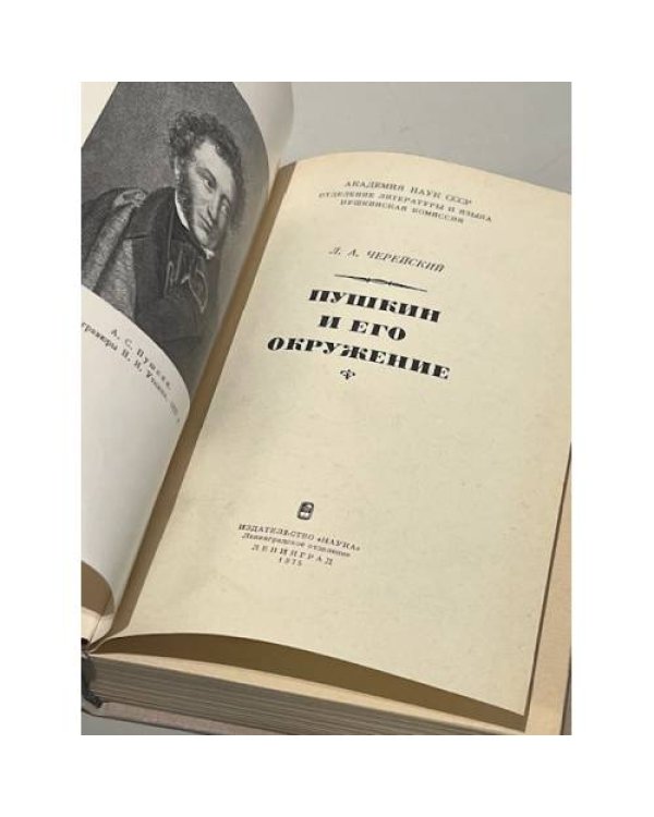 Дополнительное изображение книги «Пушкин и его окружение »