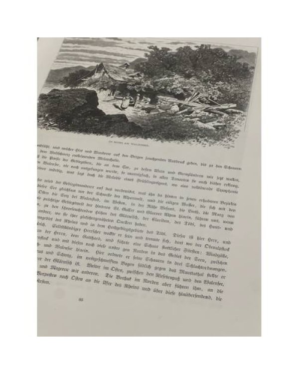 Дополнительное изображение книги «Das Schweizerland. Eine Sommerfahrt durch Gebirg und Thal. In Schilderungen. Mit Bildern von: G. Bauernfeind, A.»