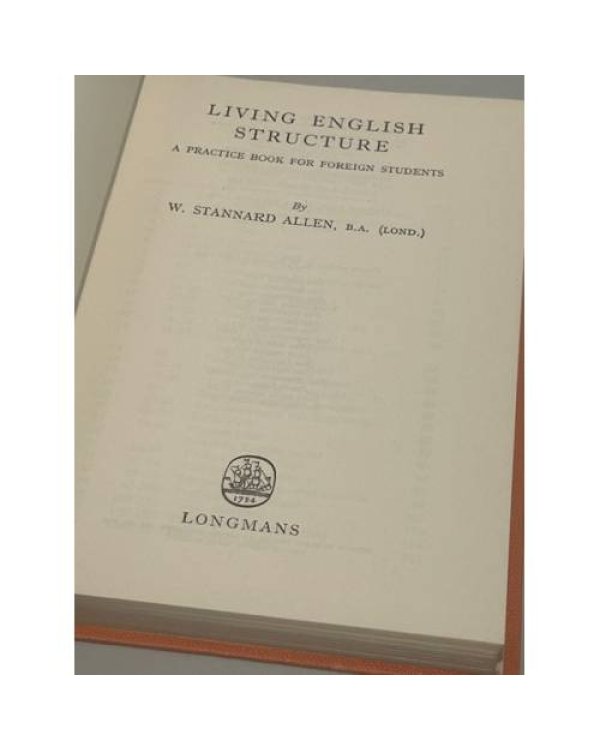 Дополнительное изображение книги «Living English Structure »