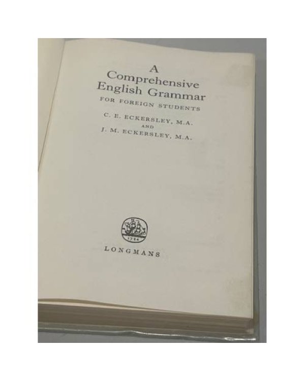 Дополнительное изображение книги «  A Comprehensive English Grammar for Foreign Students»
