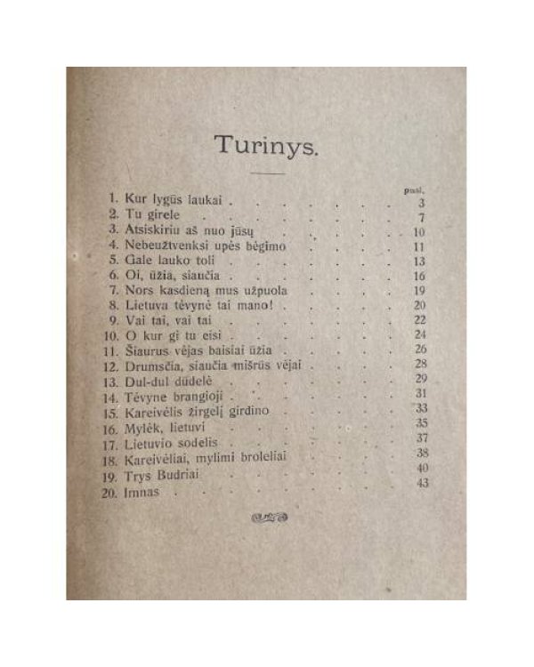 Kariȧgos Ai̇dai. Tėvynės gynėjams dainų rinktinė, музыкальный сборник