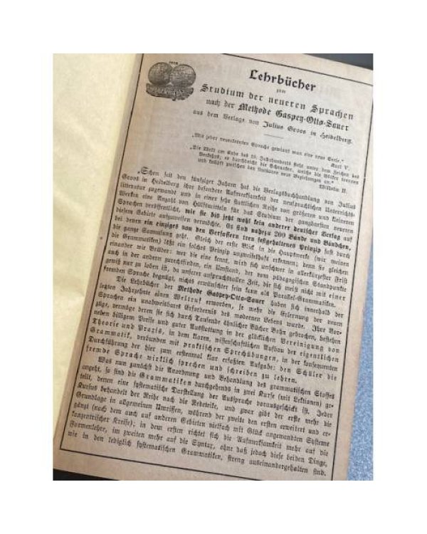 Russische Konversations-Grammatik (Lehrbuch der Methode Gaspey–Otto–Sauer)