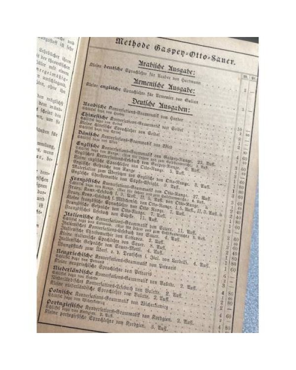 Russische Konversations-Grammatik (Lehrbuch der Methode Gaspey–Otto–Sauer)
