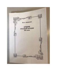 Очерк русской поэзии XX века. Досужие опыты неформального литературовидения кн.1