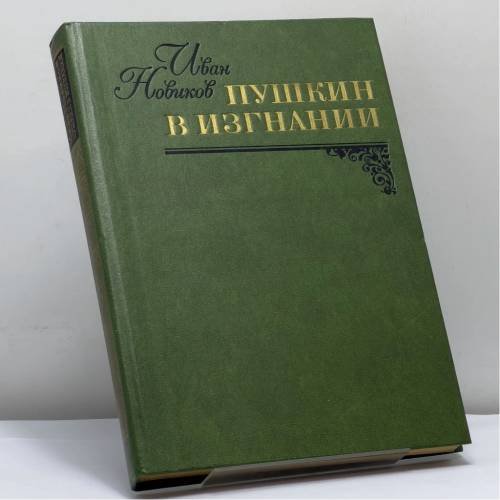 Обложка книги «Пушкин в изгнании» — Новиков И. А.