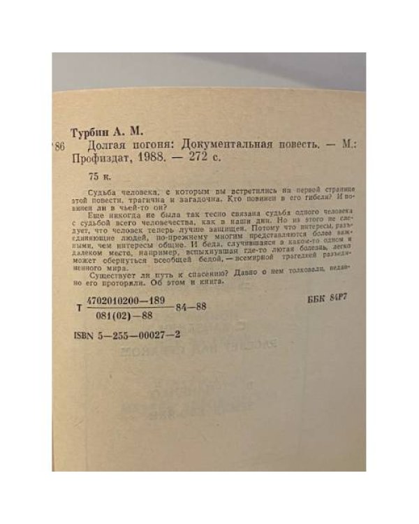 Долгая погоня 