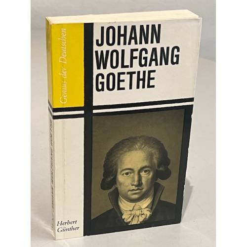 Обложка книги «Johann Wolfgang Goethe» — Herbert Günther
