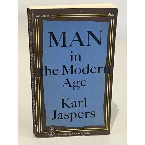 Обложка книги «Man in the Modern Age» — Karl Jasper