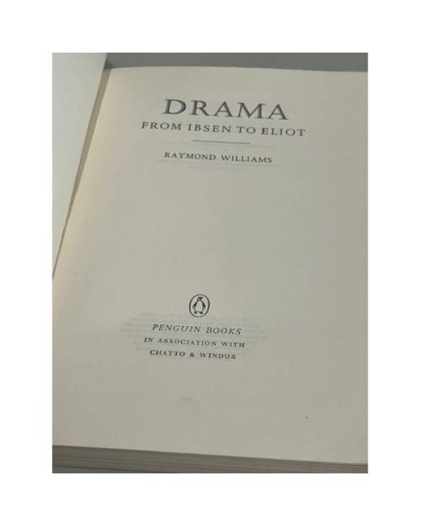 Дополнительное изображение книги «Drama From Ibsen to Eliot»