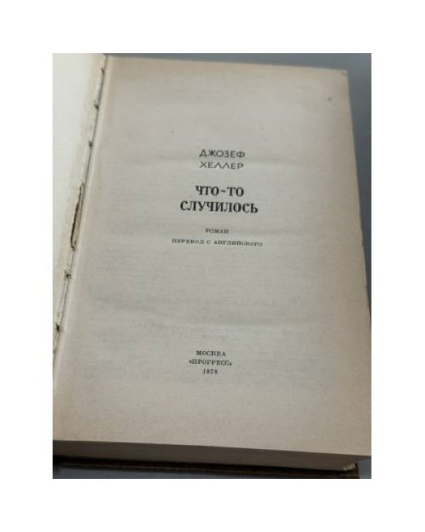 Дополнительное изображение книги «Что-то случилось»