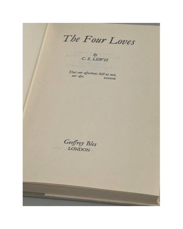 Дополнительное изображение книги «The Four Loves»