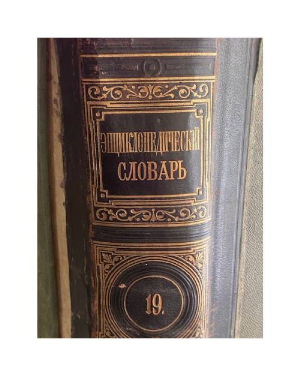 Энциклопедический словарь, том XIX