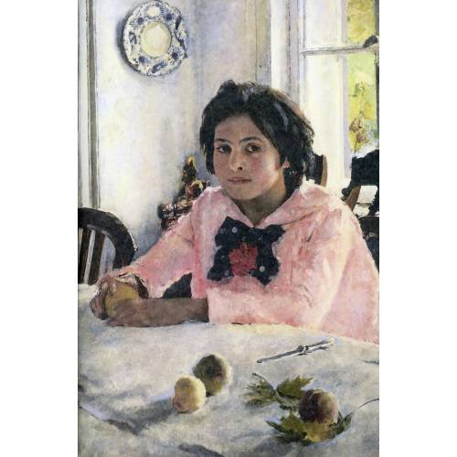 Обложка книги «Блокнот. Серов. Девочка с персиками» — None, ISBN 4810764003287