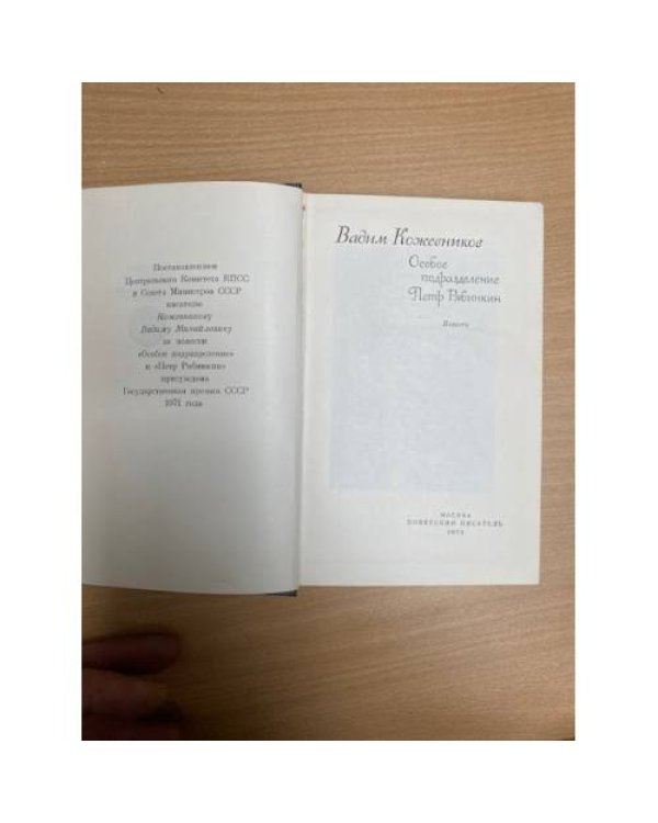 Особое подразделение. Петр Рябинкин