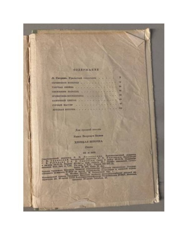 Дополнительное изображение книги «Хрупкая веточка (под реставрацию)»
