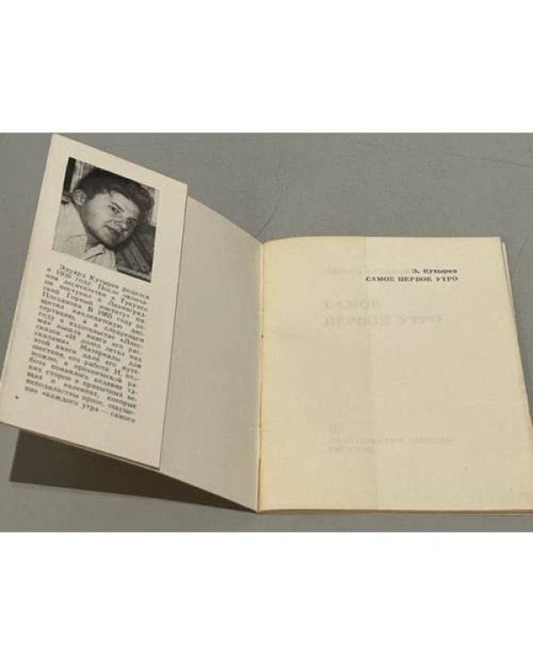 Дополнительное изображение книги «Самое первое утро»