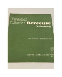 Franz Liszt. Berceuse. Für Klavier - For Piano solo