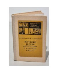 Изучение теории литературы в средней школе