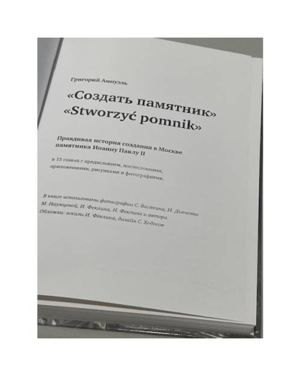 Дополнительное изображение книги «Создать памятник»