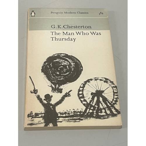 Обложка книги «The Man who was Thursday» — G.K. Chesterton