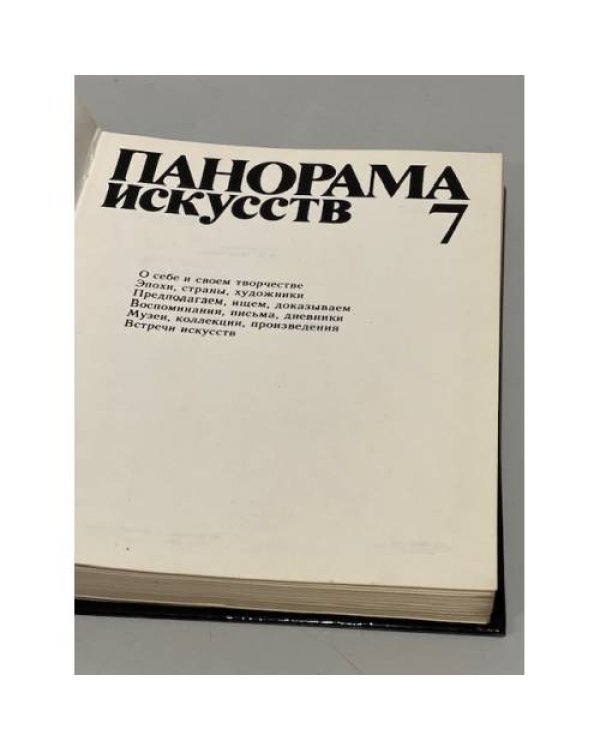 Дополнительное изображение книги «Панорама искусств. Выпуск 7»