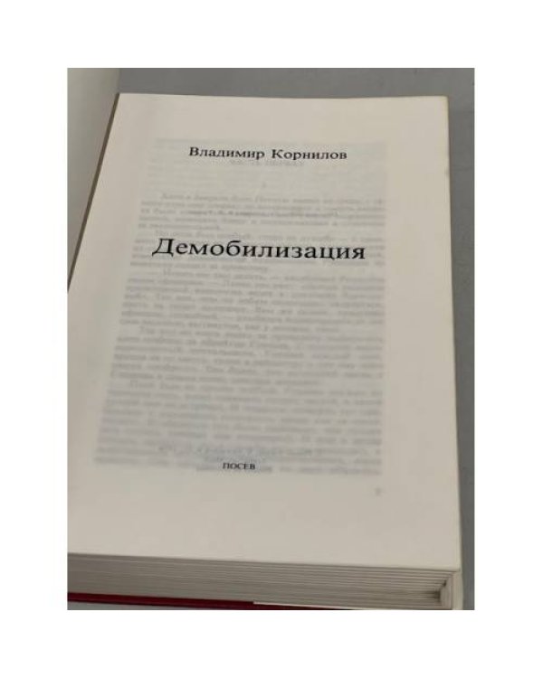 Дополнительное изображение книги «Демобилизация»