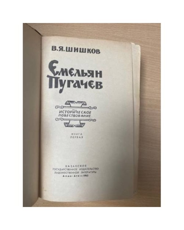 Емельян Пугачев. Историческое повествование. Книга 1