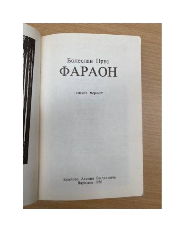 Дополнительное изображение книги «Фараон Часть 1»