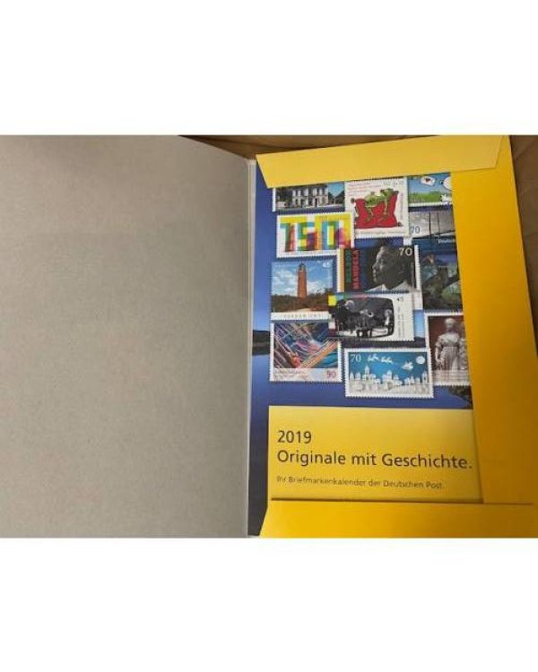 Originale mit Geschichte. Der Briefmarkenkalender der Deutschen Post 2019 (Deutsch) Kalender – 1. Januar 2019 
