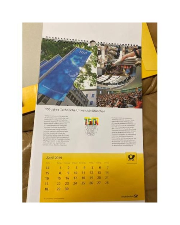Originale mit Geschichte. Der Briefmarkenkalender der Deutschen Post 2019 (Deutsch) Kalender – 1. Januar 2019 