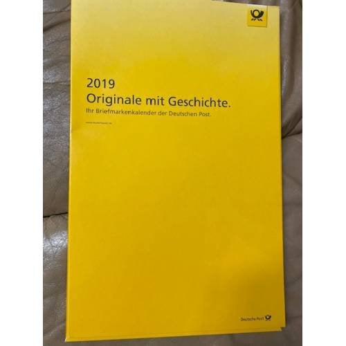 Originale mit Geschichte. Der Briefmarkenkalender der Deutschen Post 2019 (Deutsch) Kalender – 1. Januar 2019 