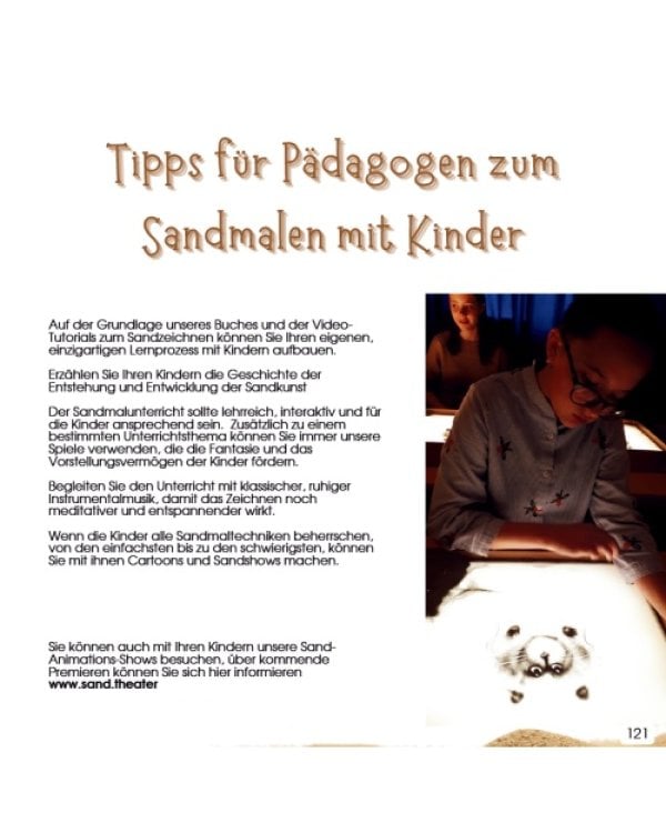 Sandmalerei. Originelle Ideen Schritt für Schritt