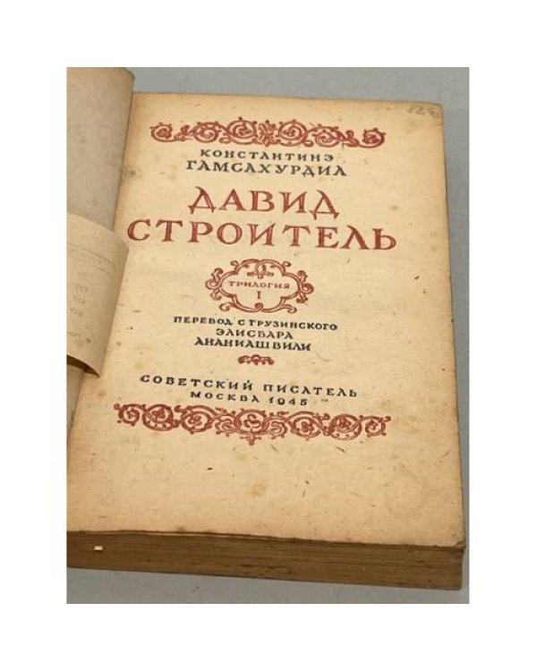 Давид Строитель. Том 1