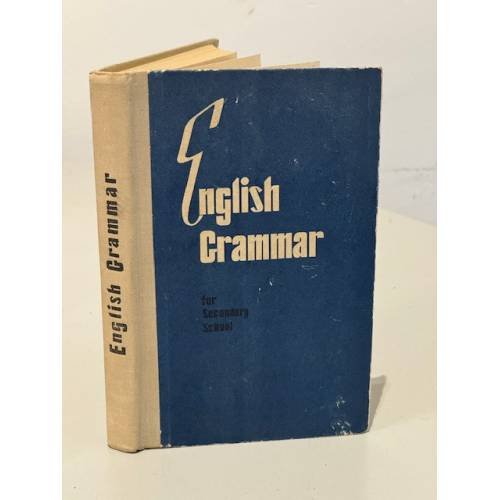 Обложка книги «Грамматика английского языка для средней школы. English grammar for secondary school» — Шубин Э.П., Сытель В.В.