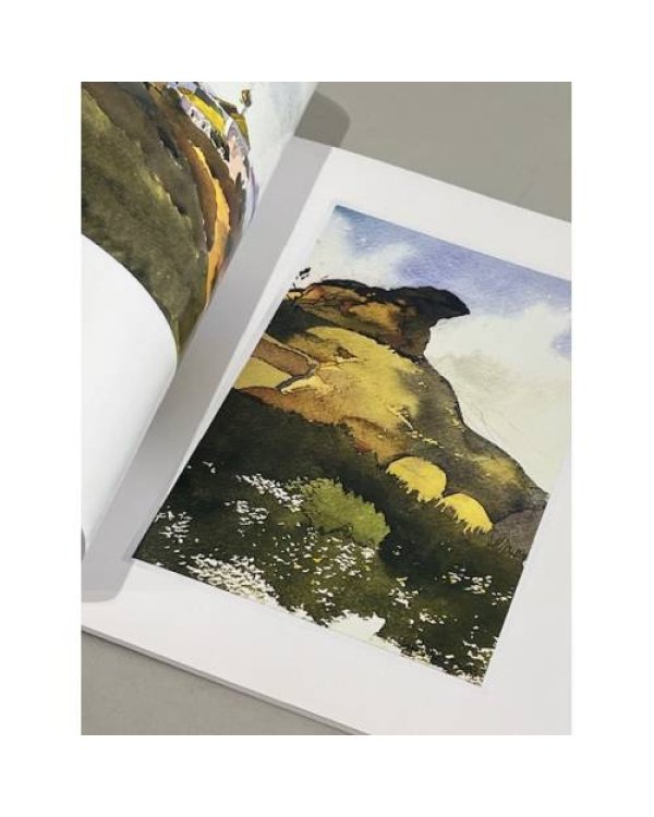 Дополнительное изображение книги «Каллиграфия моря. Акварели Ирины Аксёновой (автограф)»