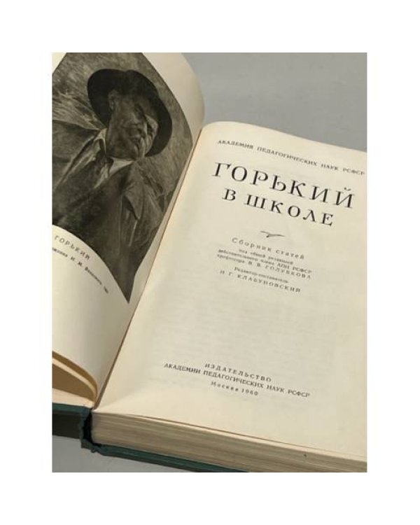 Дополнительное изображение книги «Горький в школе»