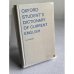 Обложка книги «Oxford student's Dictionary of Current English» — Автор не указан