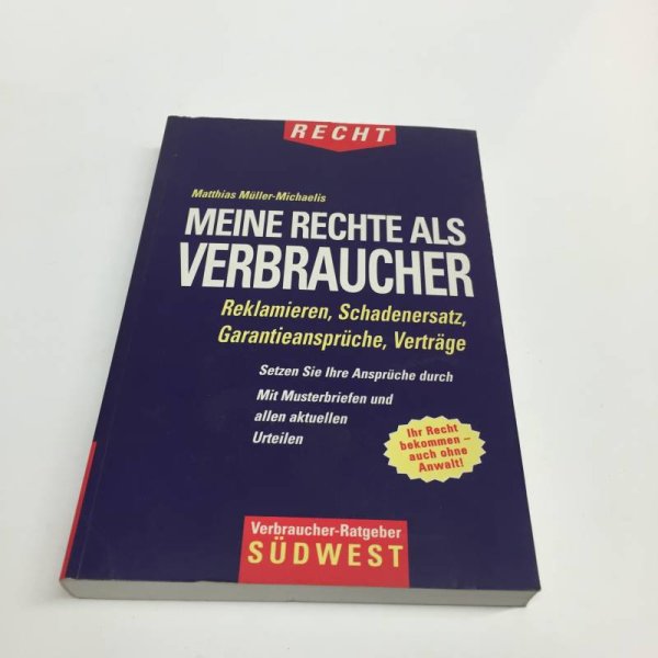 Meine Rechte als Verbraucher