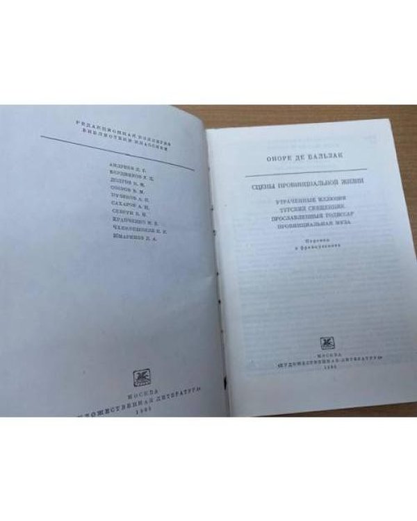 Утраченные иллюзии. Турский священник. Прославленный годиссар. Провинциальная муза