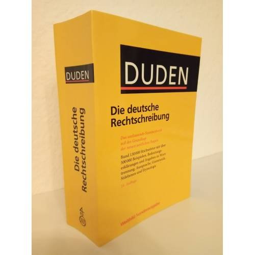 Обложка книги «Duden. Die deutsche Rechtschreibung» — Автор не указан, ISBN 9783411024377