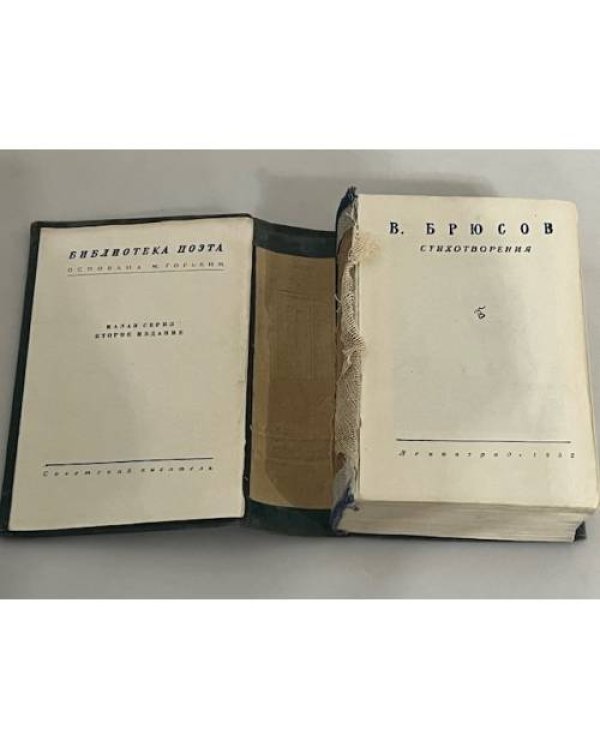 В. Брюсов. Стихотворения