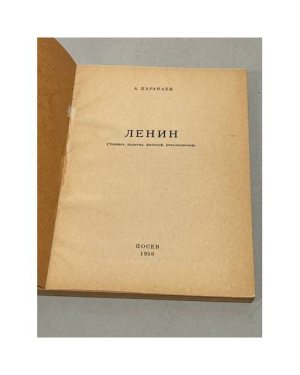  Ленин. Человек, политик, философ, революционер