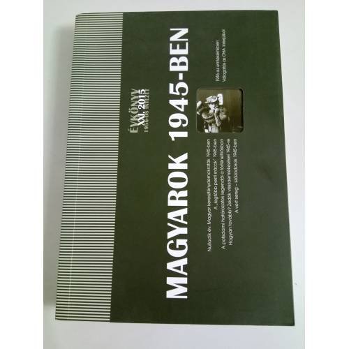 Обложка книги «Magyarok 1945-ben» — Rainer M. János (Szerkesztette), ISBN 9771216785456