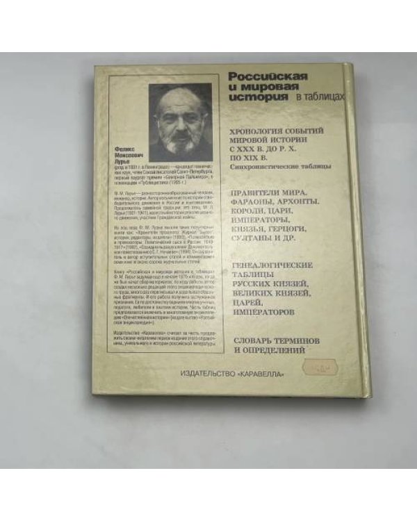 Российская и мировая история в таблицах