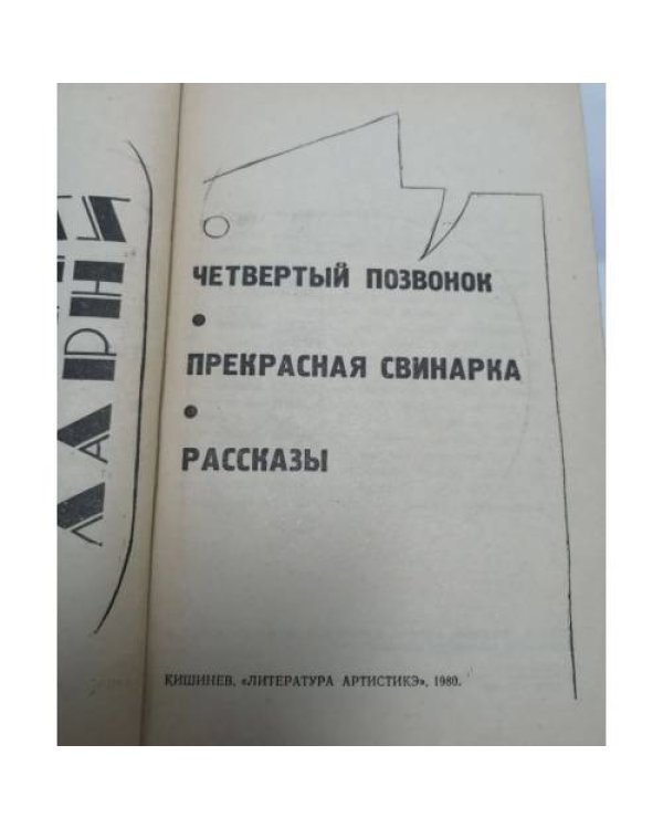 Дополнительное изображение книги «Четвёртый позвонок»