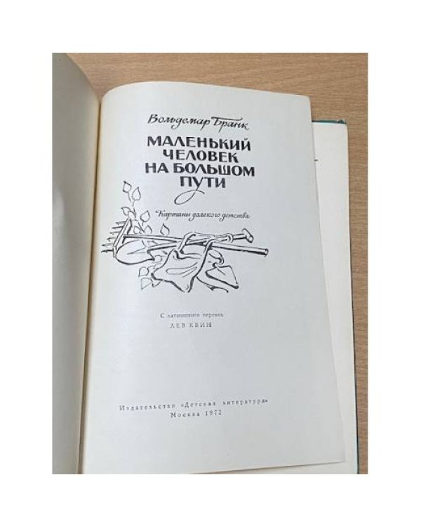 Дополнительное изображение книги «Маленький человек на большом пути»