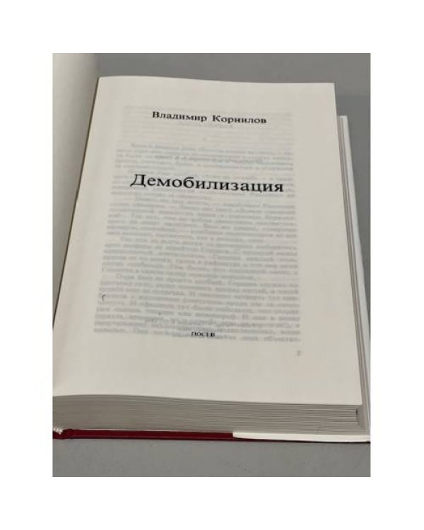 Дополнительное изображение книги «Демобилизация»