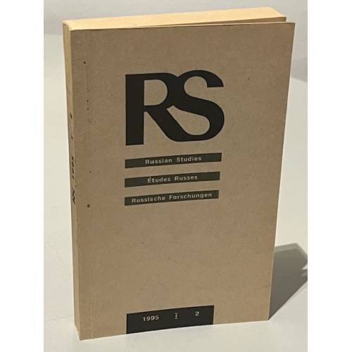 Обложка книги «Russian Studies. Ежеквартальник русской филологии и культуры. 1995 (I) № 2», ISBN 5718701245