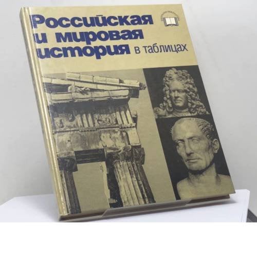 Обложка книги «Российская и мировая история в таблицах» — Феликс Лурье, ISBN 9785871940464